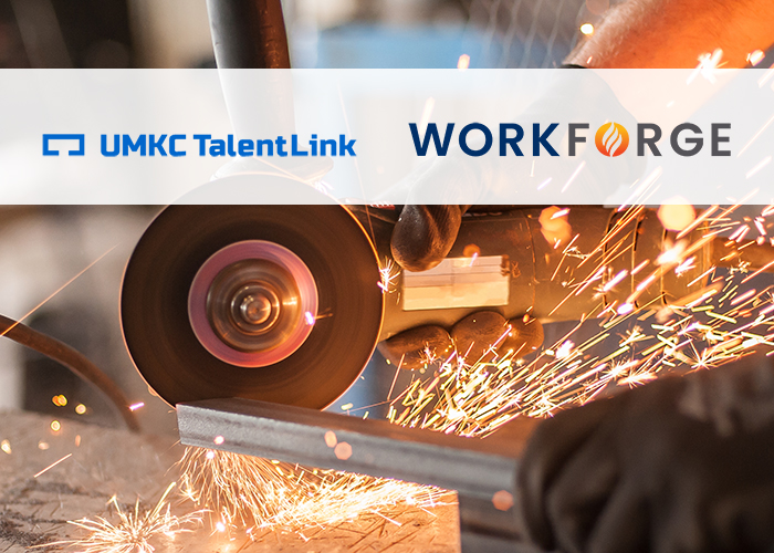 UMKC TalentLink and WorkForge announce a partnership that enables manufacturers to train employees in key skills and enhances capacity for manufacturing growth.